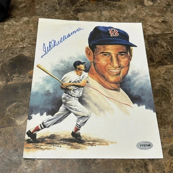Ted Williams Boston Red Sox autograph photo - Picture 1 of 2
